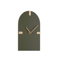 Nástenné hodiny Oxford Oval Karlsson KA6151GR, 20cm